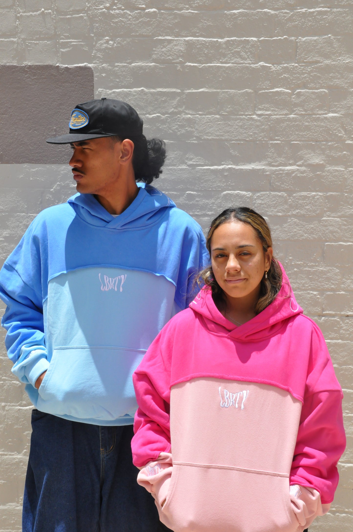 Gradient Hoodie Blue