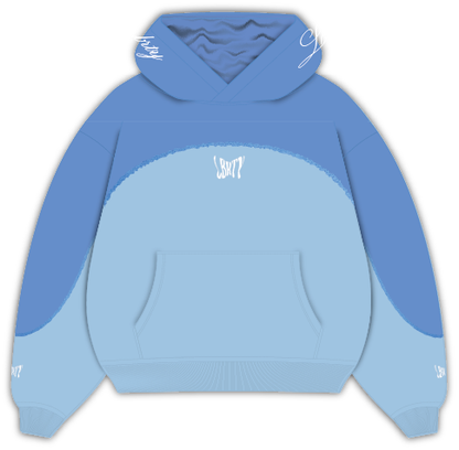Gradient Hoodie Blue